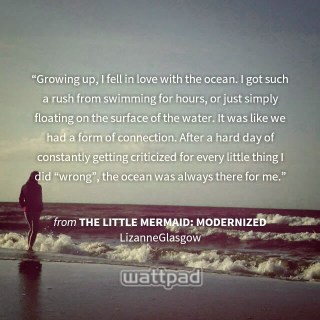 http://www.wattpad.com/story/2146829-the-little-mermaid-modernized